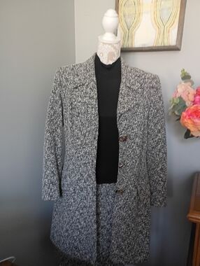 Alberto Makali Classic Black & White  Women's Suit Dress Size 12